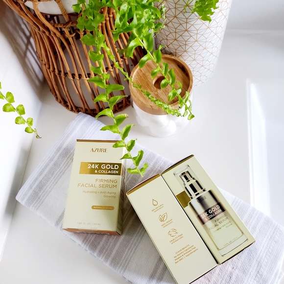 3 Azure 24K Gold & Collagen Firming Facial Serum - Picture 7 of 12